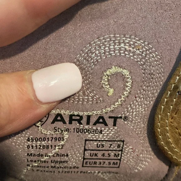 Ariat Quickdraw Ladies Boot Badlands/Wicker
| Size 7 - Picture 7 of 16